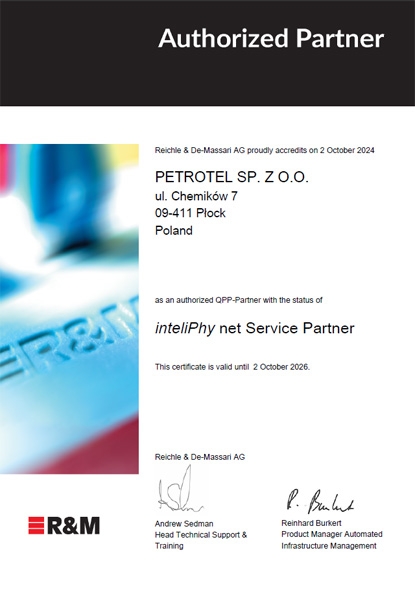 Authorized_Partner_PETROTEL SP. Z O.O._Kolasiński_digital